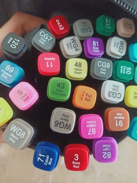 color full markers in new condition 36 pieces 3