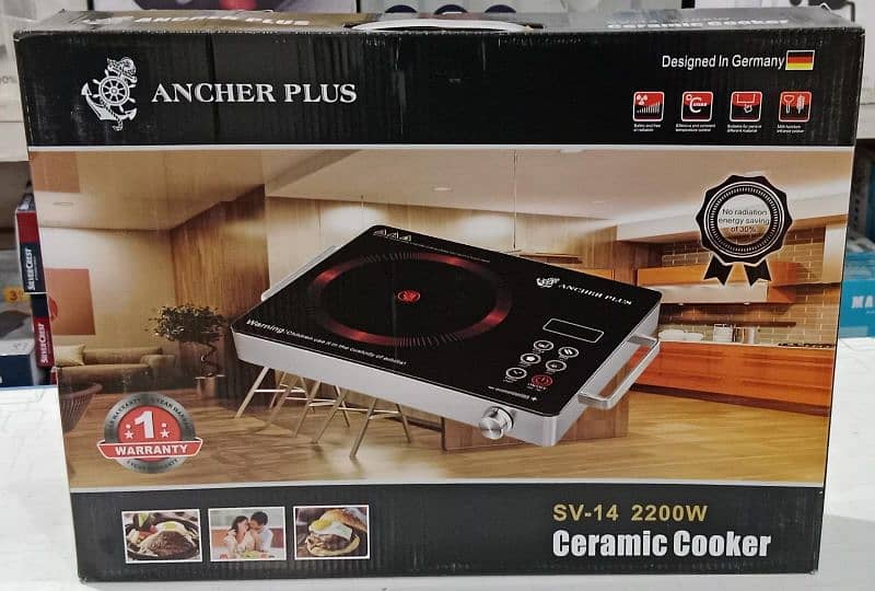 Lot Imported Ancher Plus Universal Electric Hot Plate 2200 Watt 0