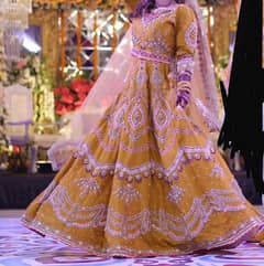 Mehndi Bridal dress