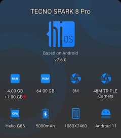 Tecno Spark 8 Pro 0