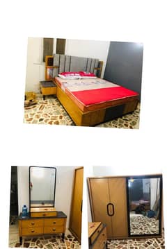 bedset/furniture/side table/double bed/factory rate