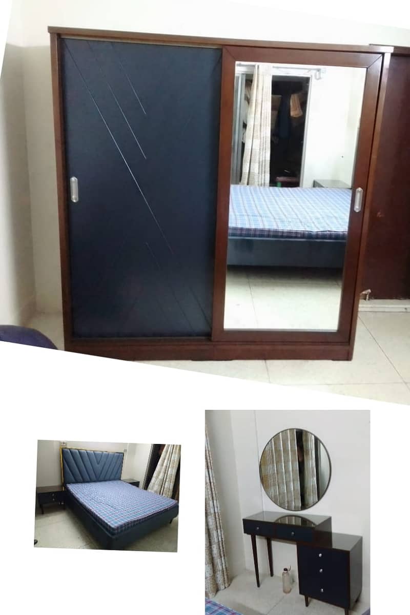 bedset/furniture/side table/double bed/factory rate 5