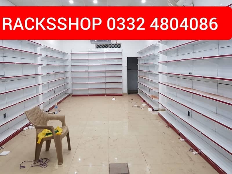 Racks/ wall rack/ Gondola Rack/ Store Rack/ cash counter/ Trolleys/bin 5