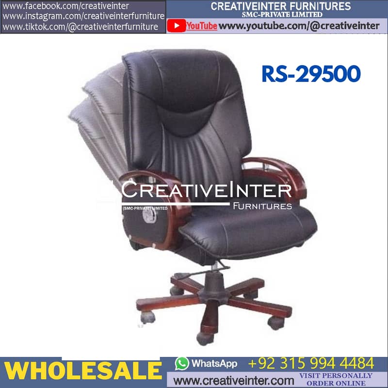 Executive Office Revolving Chair Table Workstation Meeting Conference 11