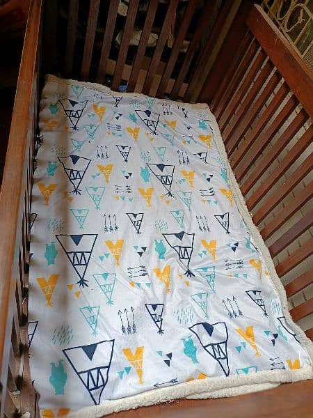 Wooden Baby coat bed 1