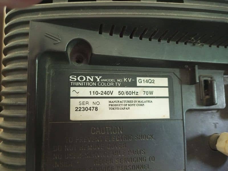Sony TV 14 inch with best condition 4