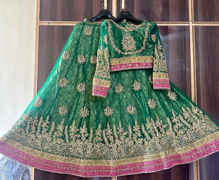 Mehndi Lehnga 1