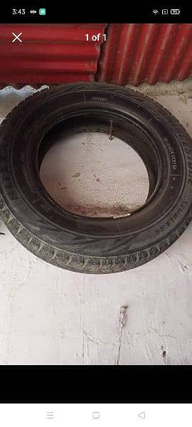 Cultus Tubeless Tyre & Stepny For Sale 0
