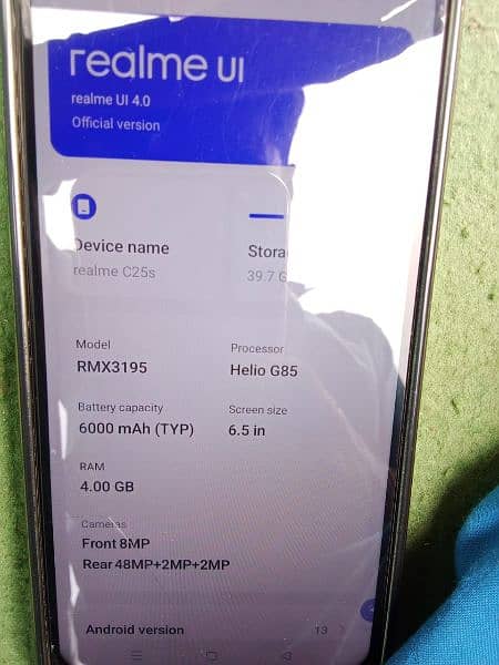 realme c 25 s 4 128 0