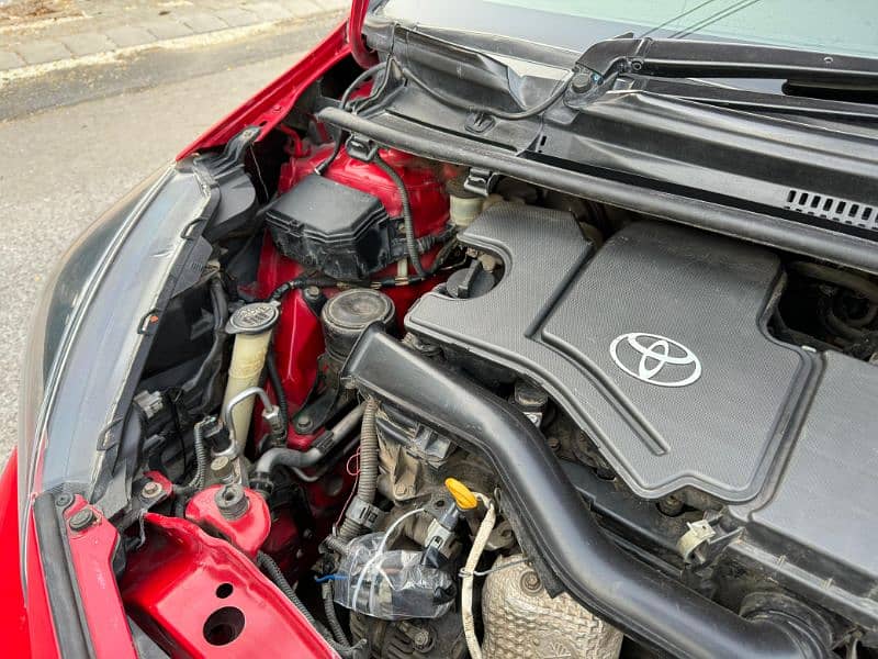 Toyota Vitz 2014 registered 2017 spider shape 15