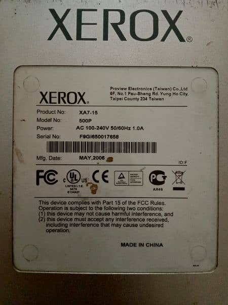 XEROX new monitor with free keyboard 5