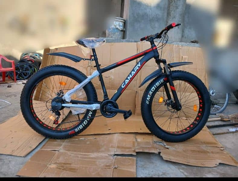 fat tyre bike 26" 0