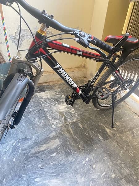 Thunder Mountain Bike with gears for sale 5