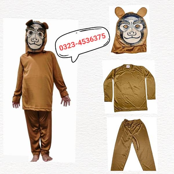 3 PC's kid's Stitched Dry Fit Costumes l 10 Characters l 0323-4536375 1