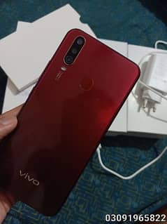 Vivo Y17 128Gb+6Gb, Box Charger 5000mah Neat and clean mobile