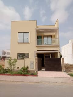 Ali block, 125 square yards ready to move villa with key available for sale in bahria Town Karachi 0