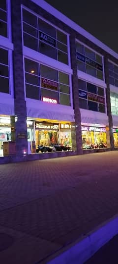 A. Q super market ready shop available for sale in bahria Town Karachi