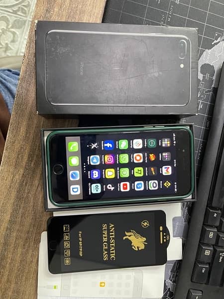 Iphone 7 plus 256 gb PTA approved with original box 11