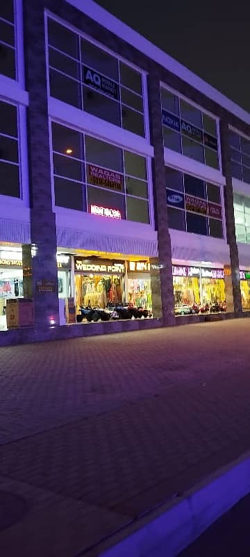 A. Q super market ground floor ready shop available for sale in bahria Town Karachi 0