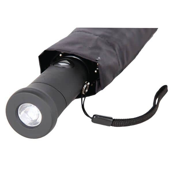 portable Automatic Folding Umbrella with flash light 3