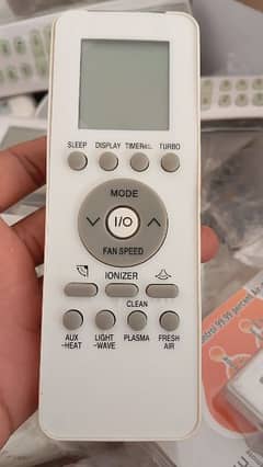AC remote control 0