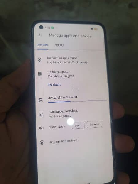 realme8.8 gb ram 128 gb rom with box and charger 5