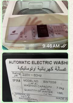 Samsung Washing Machine fully Automatic for sale 0