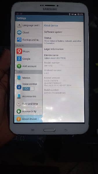 Samsung galaxy tablet in good condition 4