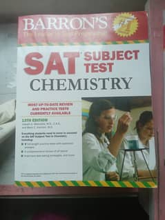 BARRON'S SAT Book for Chemistry