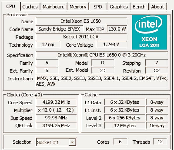 Xeon E5 1650 Workstation Z420 16Gb Ram 8