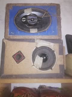 6 inch and 8 inch speaker