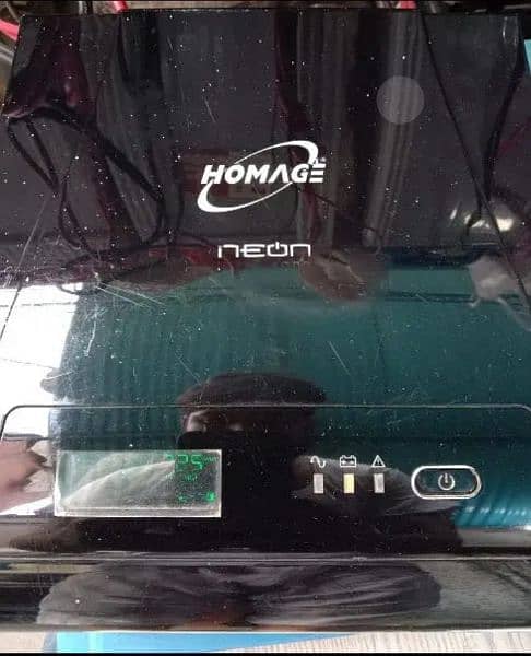 Homage neon Inverter ups 0