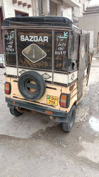 Sazgar auto riksha 2018 model sale 4