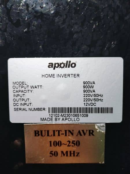 Apollo UPS Inverter 2