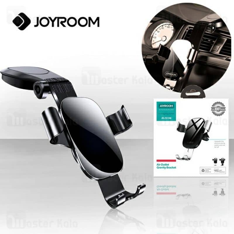 JOYROOM JR-ZS198 Guangying series dashboard gravity bracket Black 0