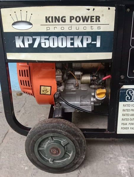 King power company 7500 generator for sale original company condition 0