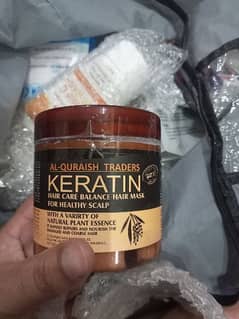 keratin hair treatment mask Brazil cream