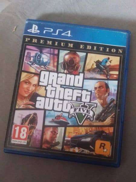 GTA V PS4 Game 0