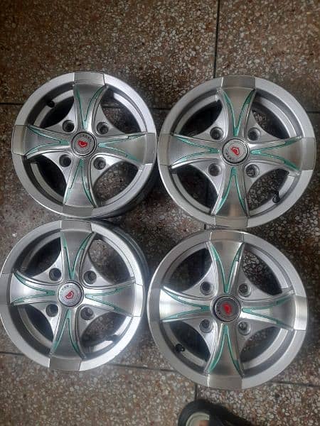 ALLOY RIM -12 INCH-FOR MEHRAN'BOLAN'PICK UP-FX'KKHYBER12 0