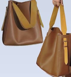 leather hand bag