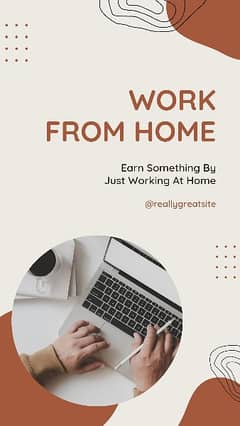 online earning job . home work job