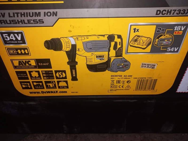 Dewalt 54v Cordless Hammer With 7 Speed 3