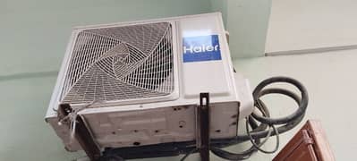 haier 1 ton AC brand new condition only one years use urgent sale