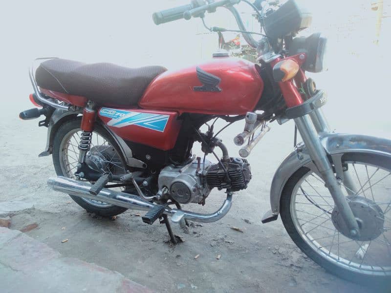 Later pa ha Honda CD 70 2016 model 0