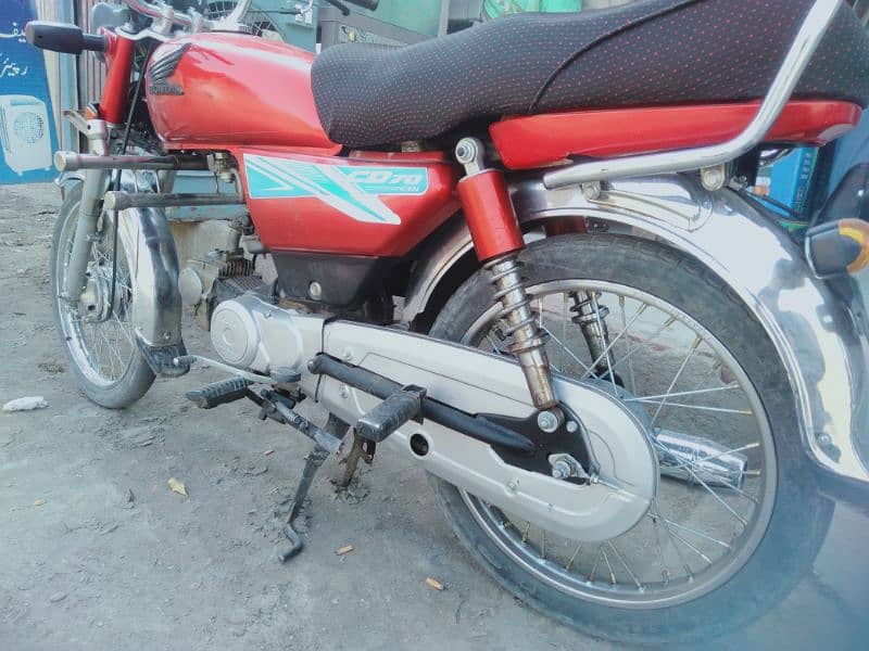 Later pa ha Honda CD 70 2016 model 5