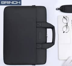 Brinch BW-206 15.6 Inch Stylish Laptop Shoulder Bag - Black