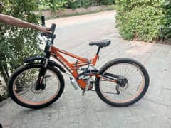 Humber cycle with shocks and gears 3 front 7 back
