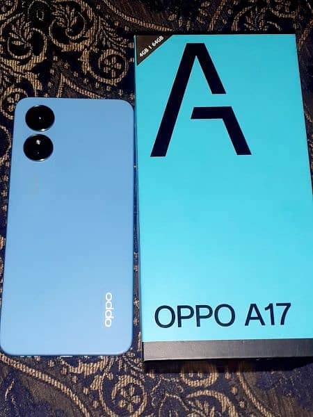 Oppo A17 10/10 condition only 5 months used 6