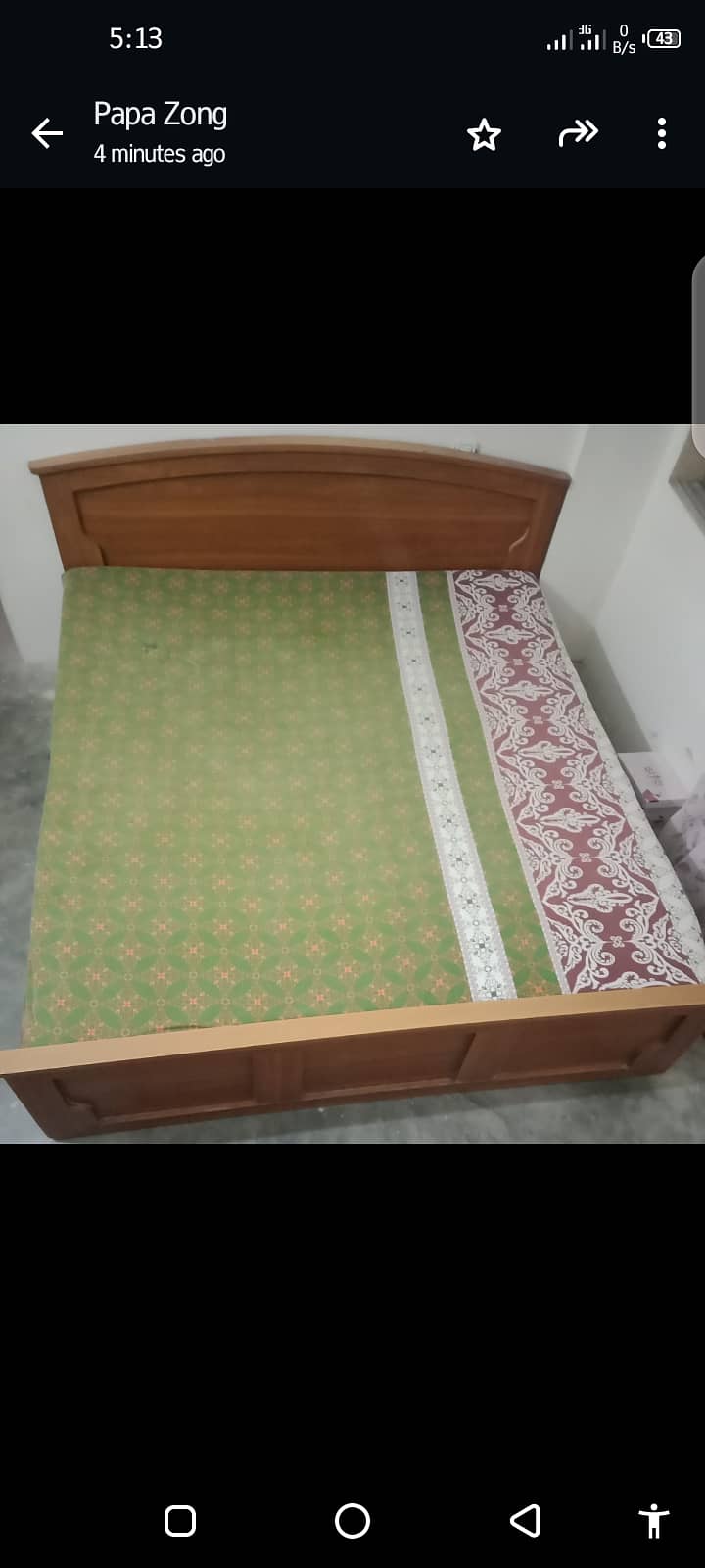 double bed selling 0