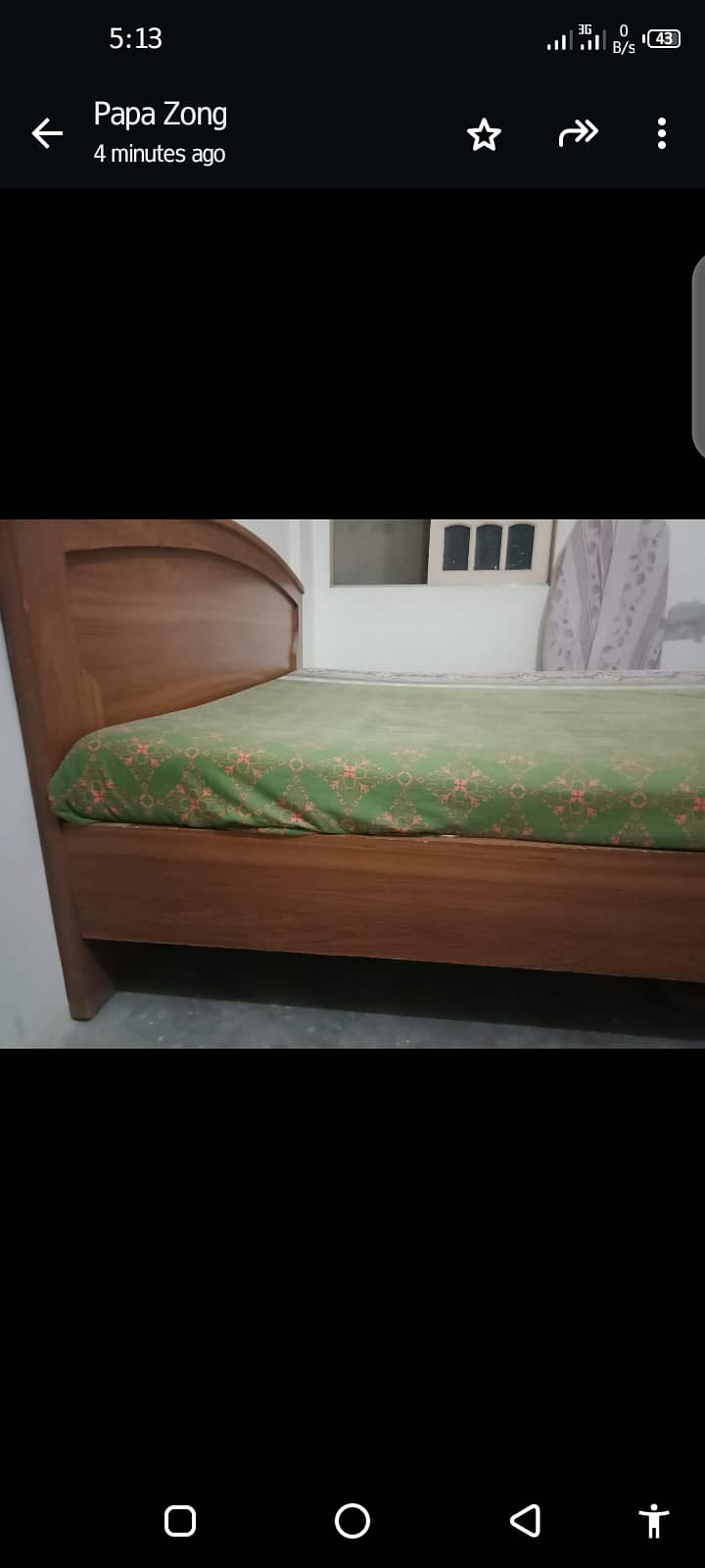 double bed selling 1